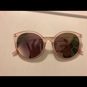 Cute mirror lenses glasses